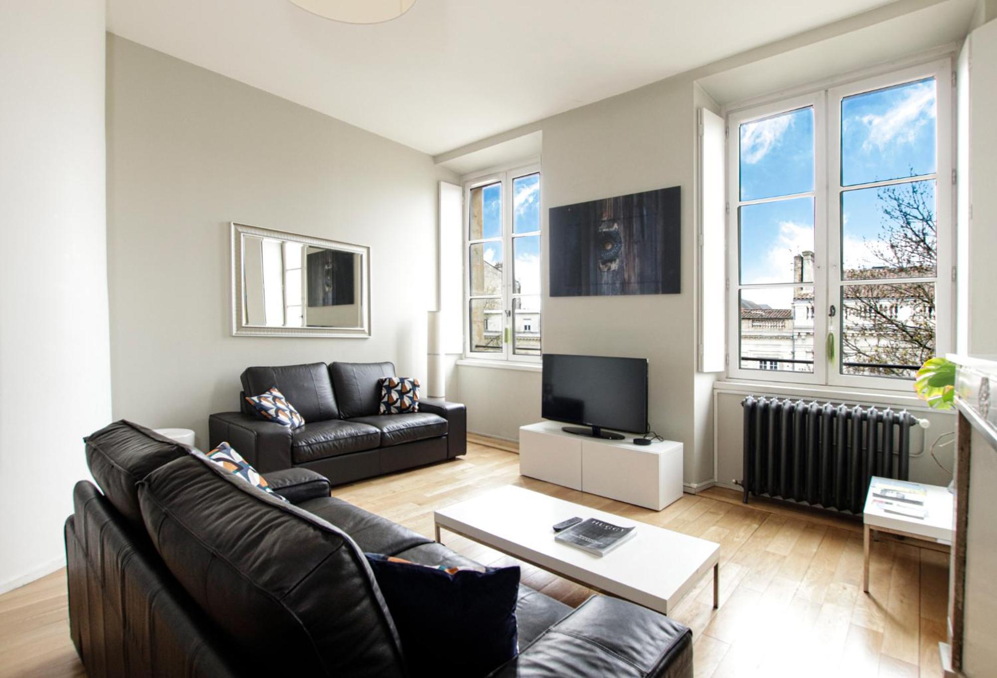 Appartement T3 De Prestige Proche Du Jardin Public De Bordeaux Luaran gambar