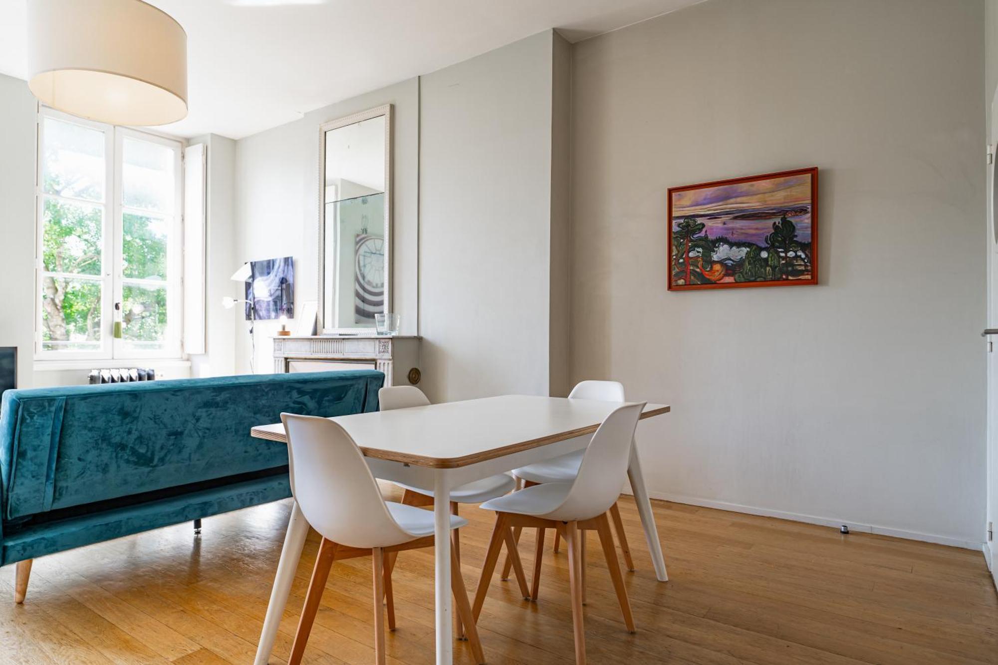 Appartement T3 De Prestige Proche Du Jardin Public De Bordeaux Luaran gambar
