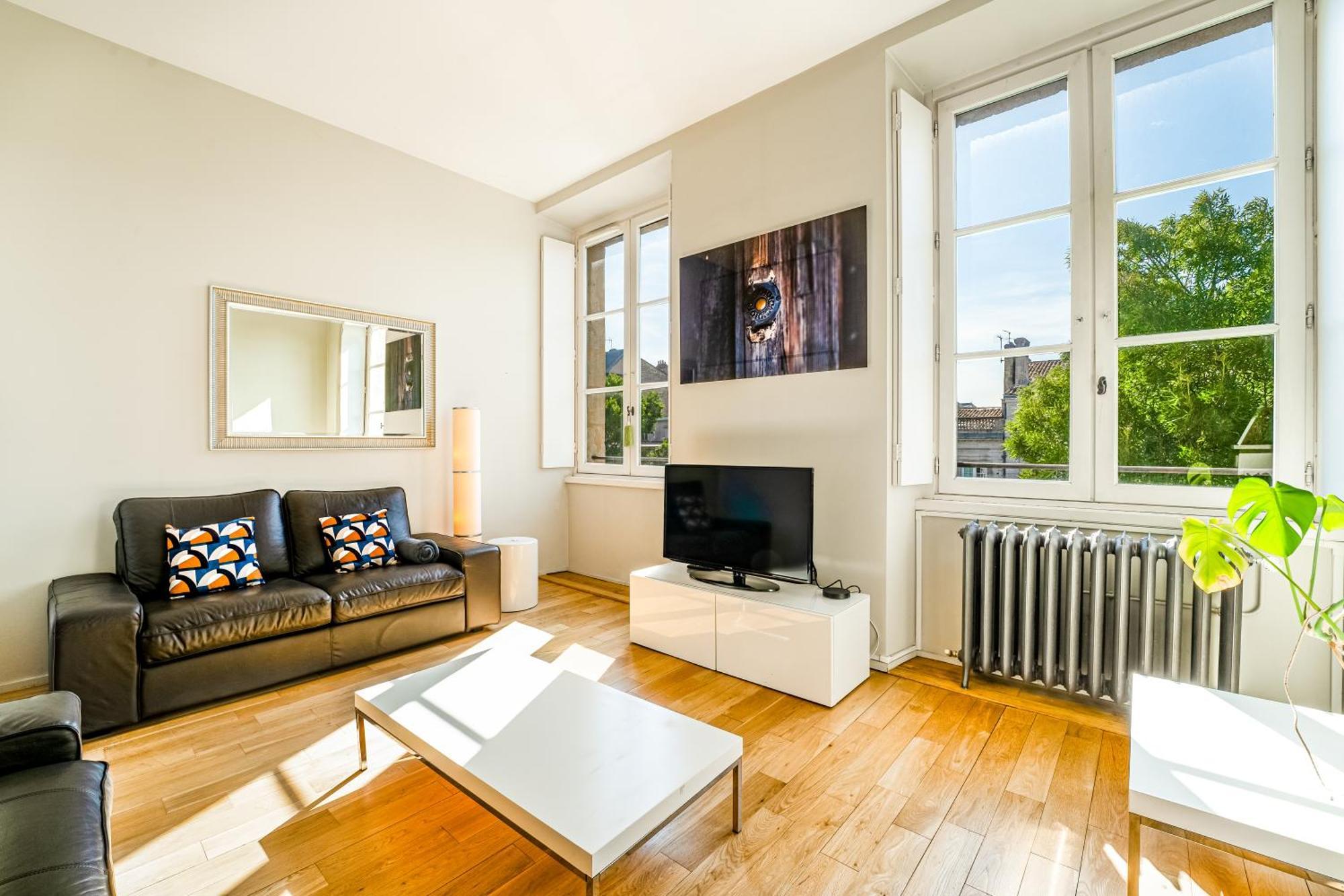 Appartement T3 De Prestige Proche Du Jardin Public De Bordeaux Luaran gambar