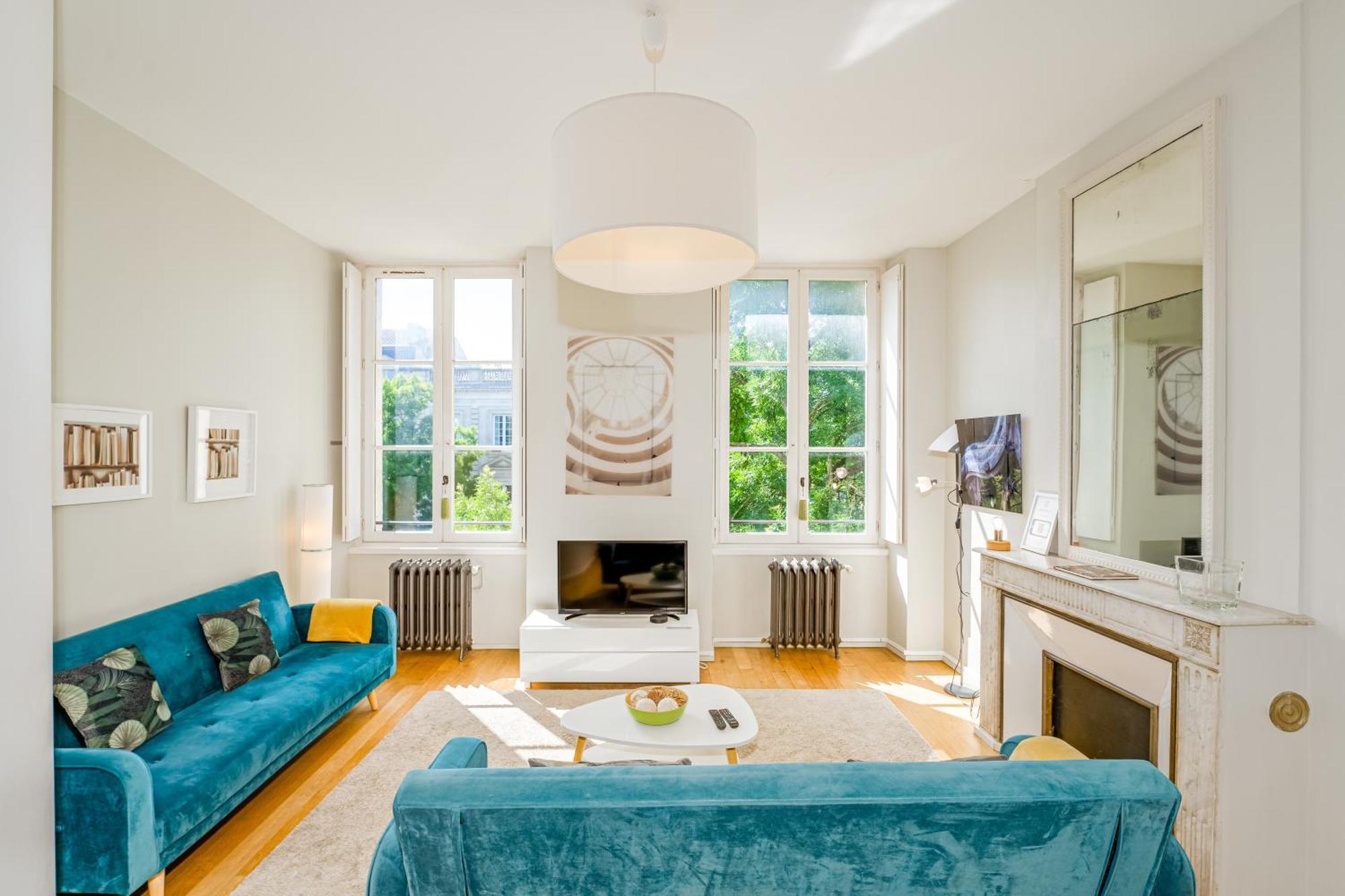 Appartement T3 De Prestige Proche Du Jardin Public De Bordeaux Luaran gambar